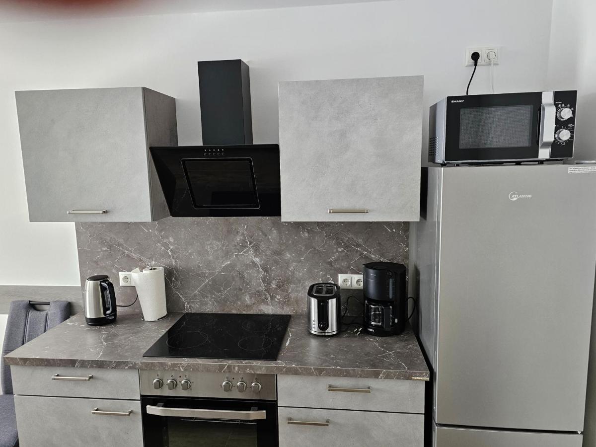Schoene Grosse Ferienwohnung 79M2 Und 2 Baeder, Zentrumnah, 2Og Erfurt Buitenkant foto