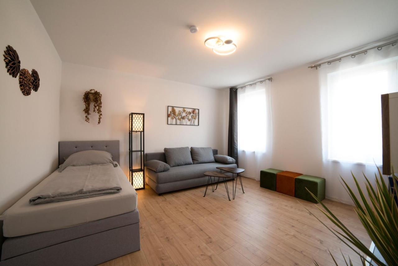 Schoene Grosse Ferienwohnung 79M2 Und 2 Baeder, Zentrumnah, 2Og Erfurt Buitenkant foto